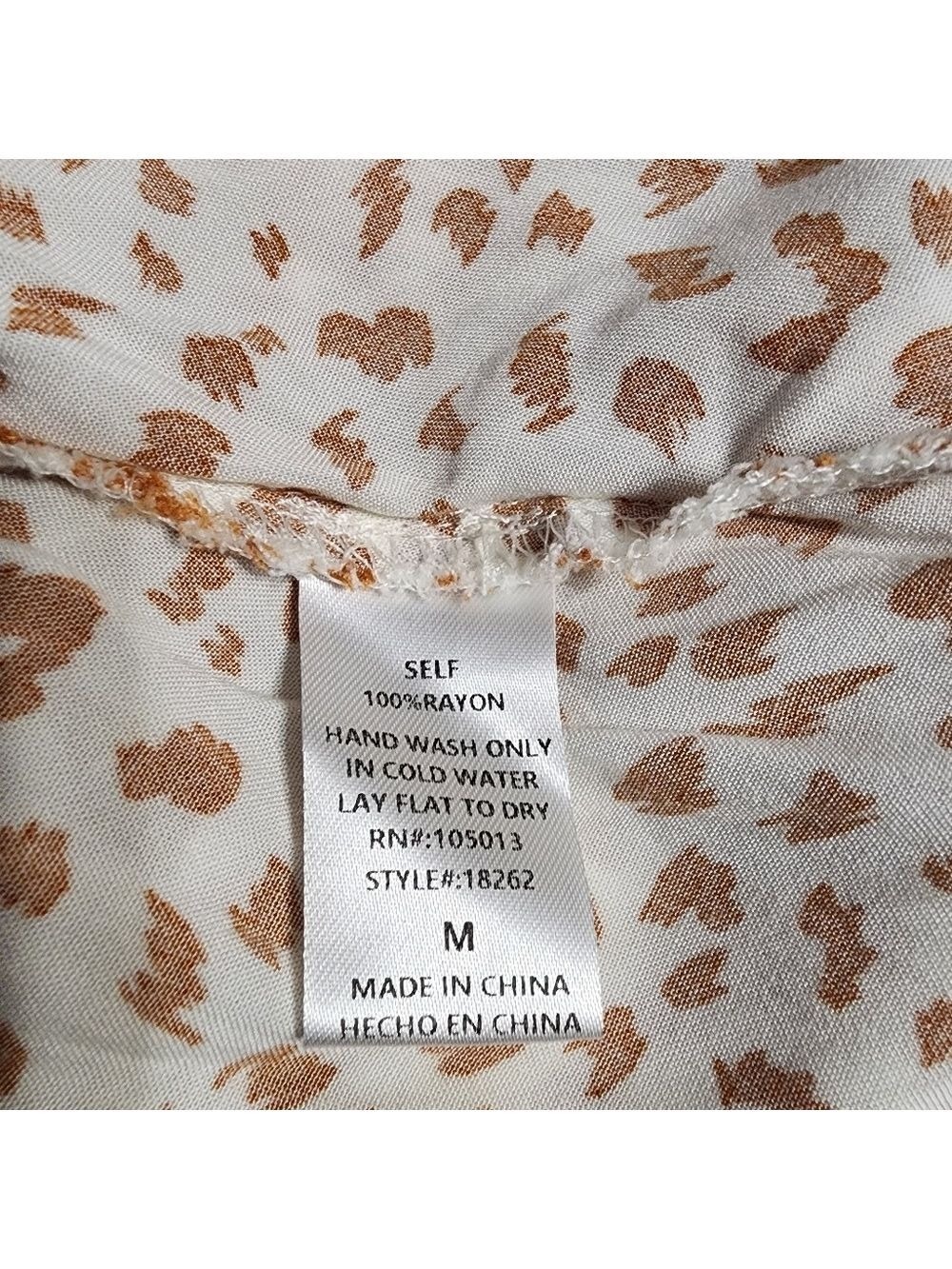 Savanna Jane Peplum Blouse Medium - Picture 5 of 5